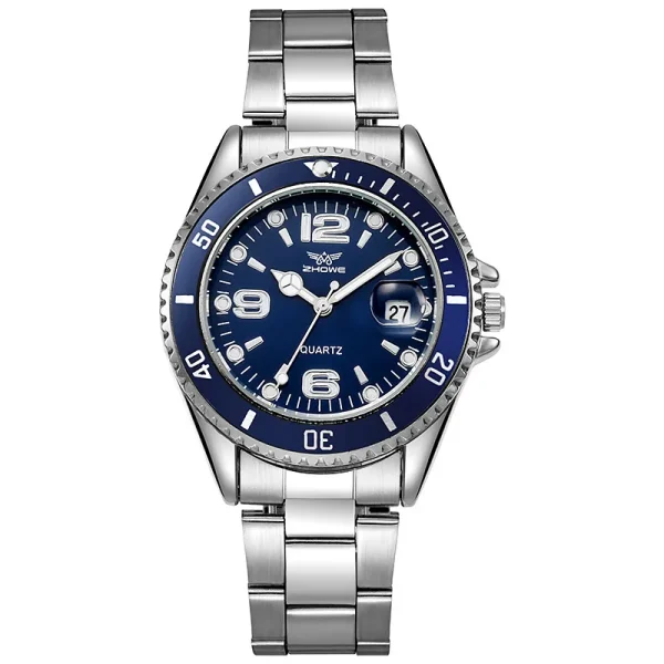 New Fashion Stainless Steel men quartz