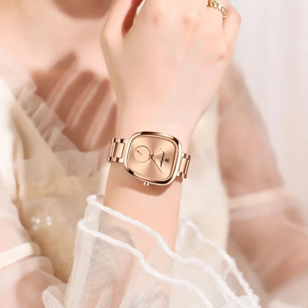 POEDAGAR Luxury Watch for Woman Waterproof